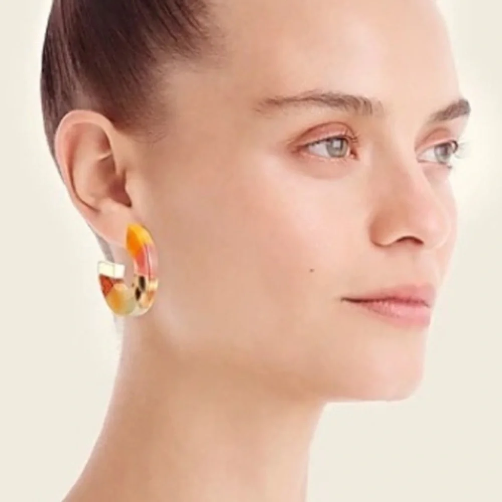 J. Crew acetate earrings. Brand new!